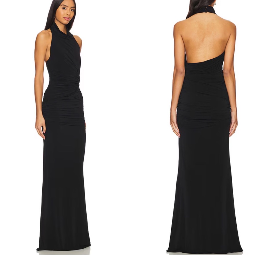 The Andamane Stella Maxi Dress in Black